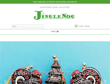 Tablet Screenshot of jinglenog.com